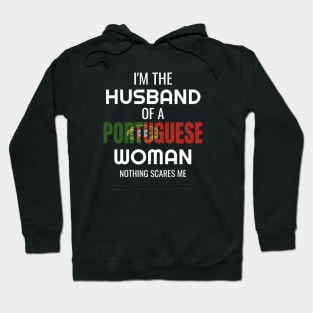 Mens Funny Portuguese design - Gift For Husband Of Portuguese Wife Hoodie